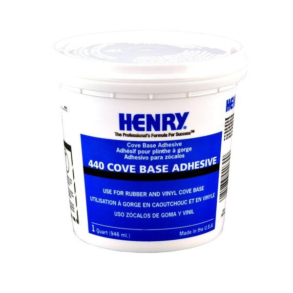 Henry Henry 440 Cove Base Adhesive 1QT 440 1QT